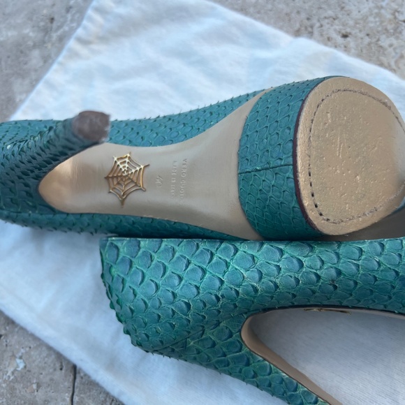 Charlotte Olympia Python Heels - Picture 5 of 15